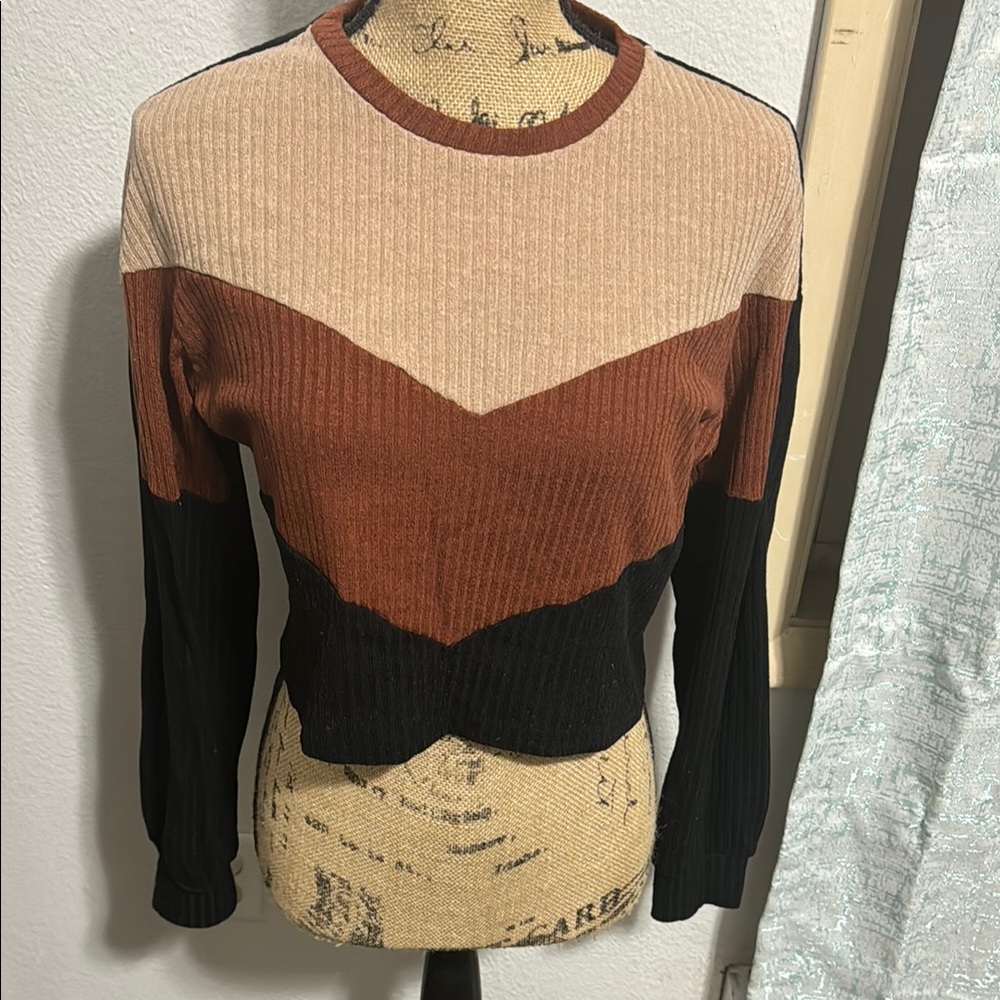 Colorblock Sweater